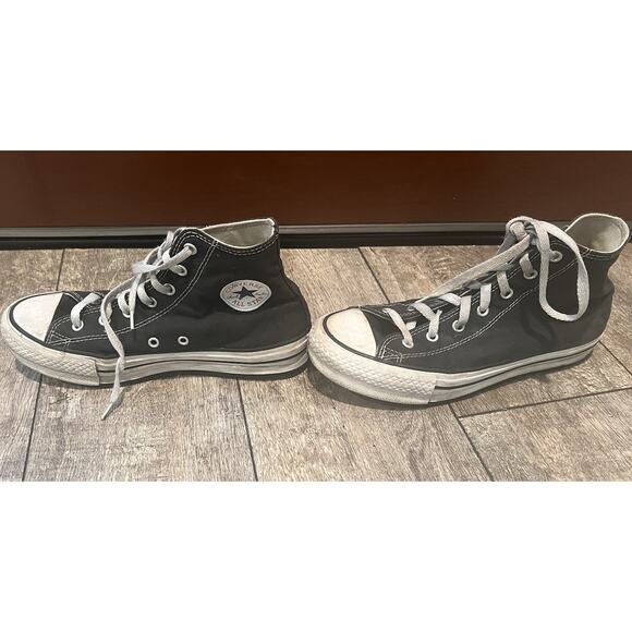 Converse Chuck Taylor All Star Platform High Top Black Gender Kids Size 5 - Picture 3 of 12